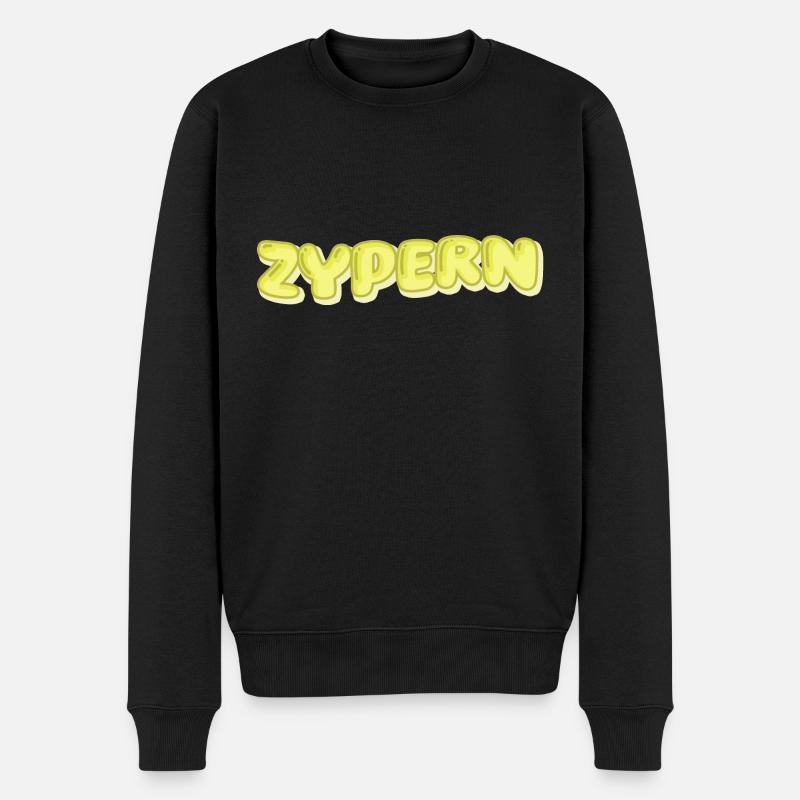 Vacances Chypre - Pull Premium bio Homme - noir