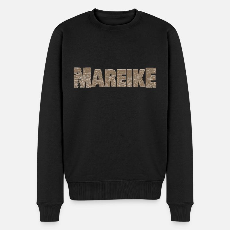 Mareike - Pull Premium bio Homme - noir