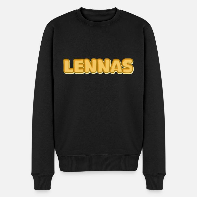 Cadeau pour Lennas - Pull Premium bio Homme - noir