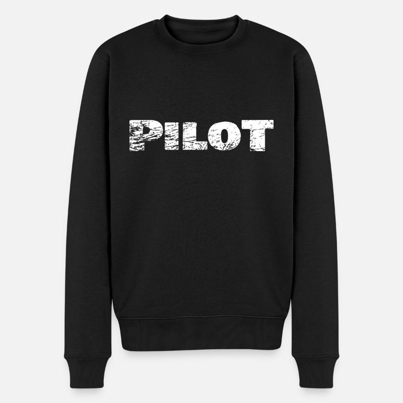 Nomination en tant que pilote - Pull Premium bio Homme - noir