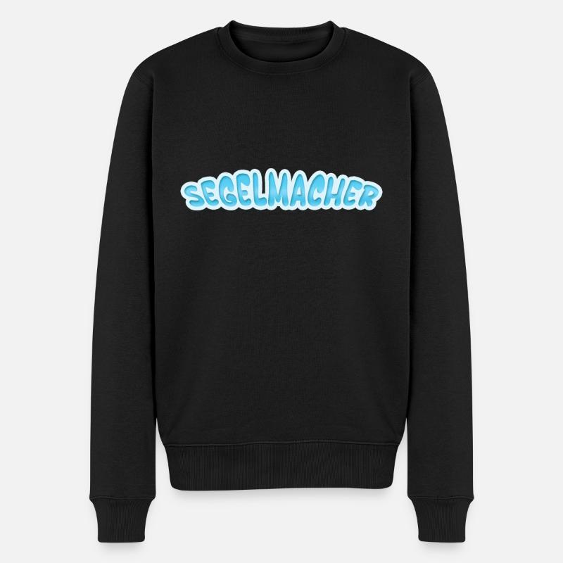 Voilier Voilier - Pull Premium bio Homme - noir