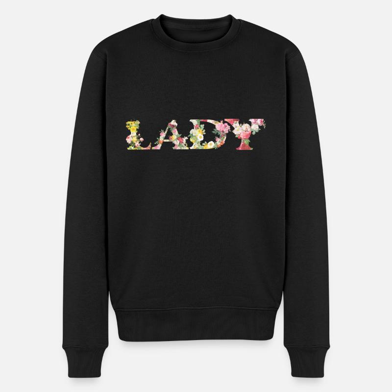 Lady - Men's Premium Organic Jumper - black