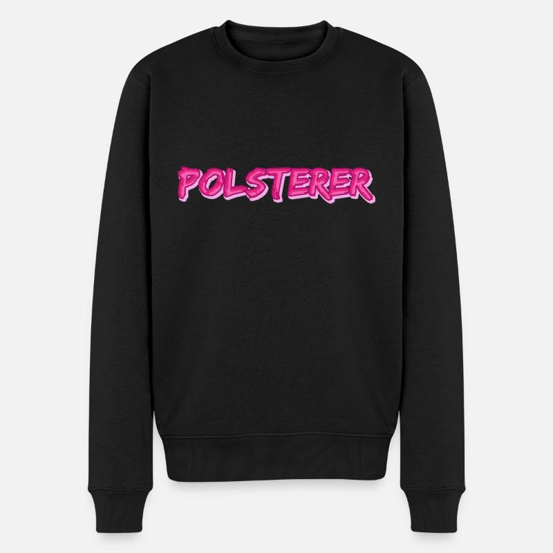 Métier de tapissier - Pull Premium bio Homme - noir