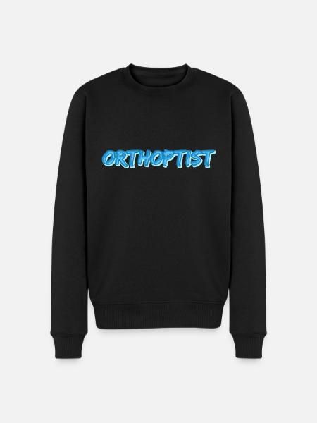 Gift for Orthoptist - Men's Premium Organic Jumper - black