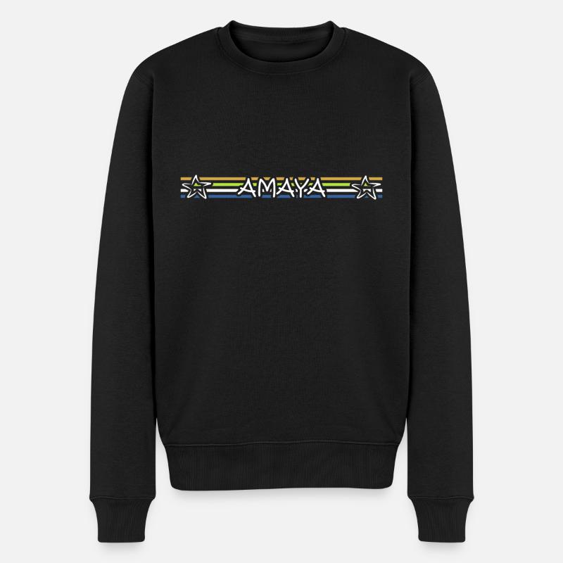 Cadeau pour Amaya - Pull Premium bio Homme - noir