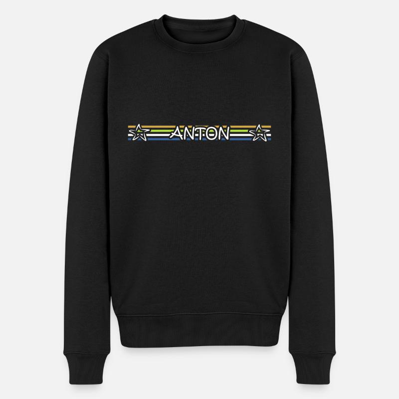 Anniversaire Anton - Pull Premium bio Homme - noir