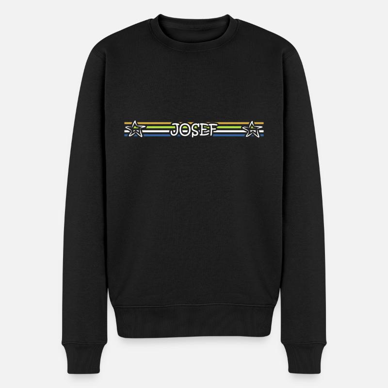 Anniversaire Josef - Pull Premium bio Homme - noir