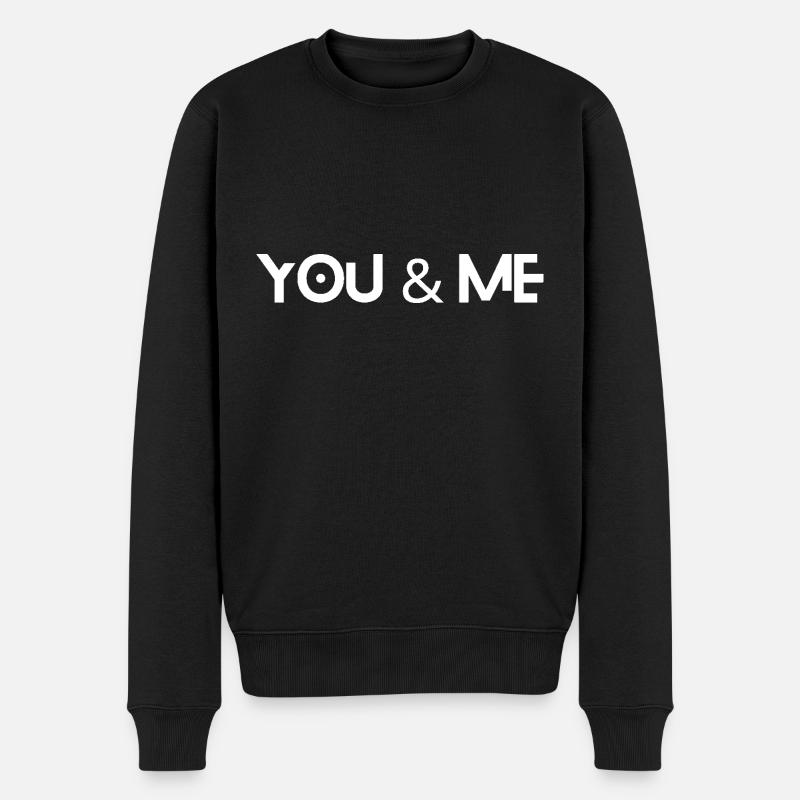 VOUS & MOI - Pull Premium bio Homme - noir