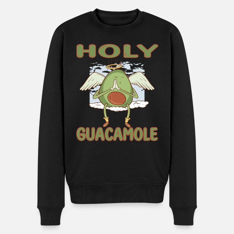 Saint Guacomole Avocado Lovers - Pull Premium bio Homme - noir