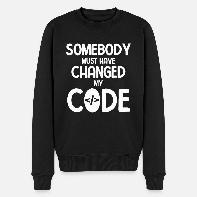 Software Ingenieur Informatiker Programmierer - Männer Premium Bio Pullover - Schwarz