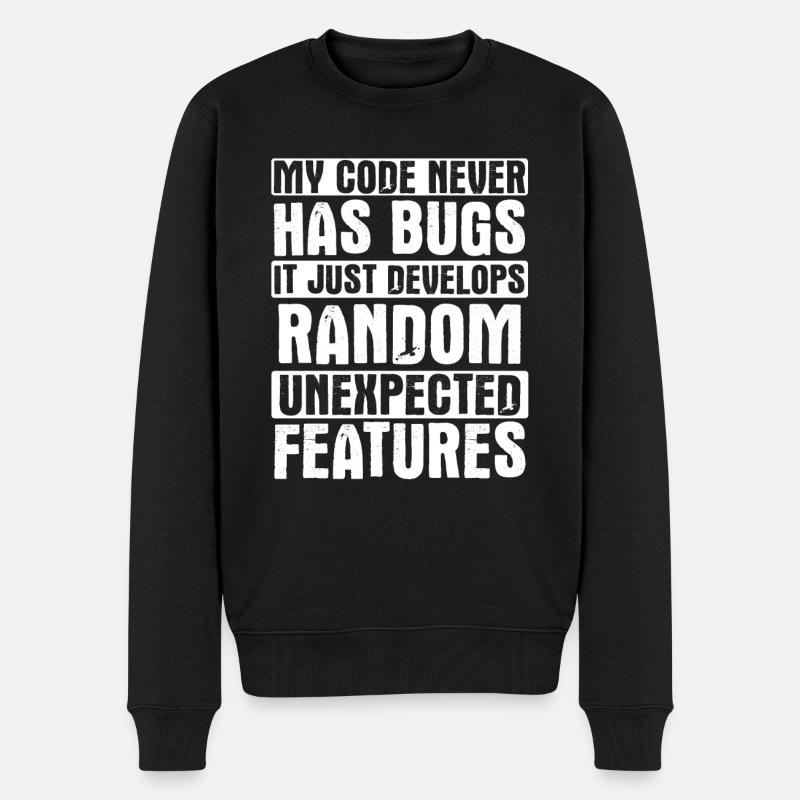 Software Ingenieur Informatiker Programmierer - Männer Premium Bio Pullover - Schwarz