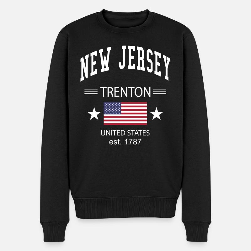 New Jersey - Pull Premium bio Homme - noir