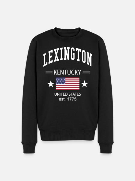 Lexington - Men's Premium Organic Jumper - black
