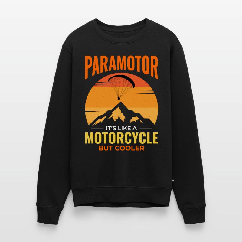 Paramotor Pilot Paramotoring Powered Paraglider Men's Premium Organic Jumper