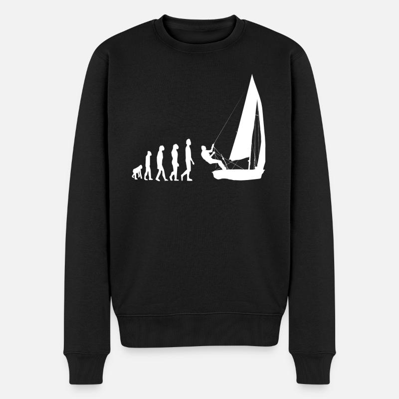 Voile voilier Sailing Evolution - Pull Premium bio Homme - noir