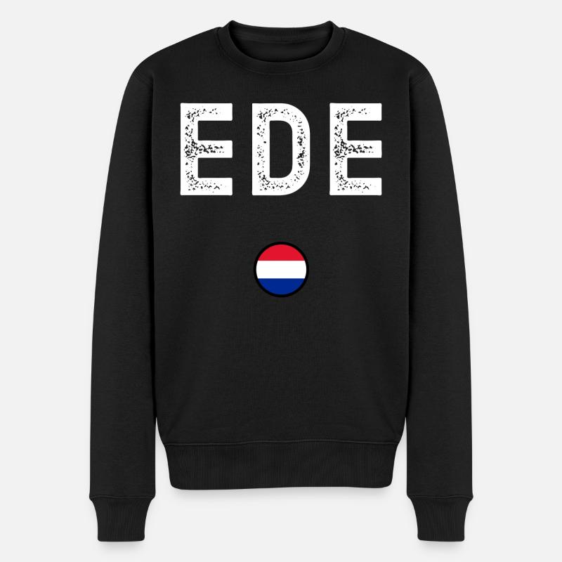 EDE - Pull Premium bio Homme - noir