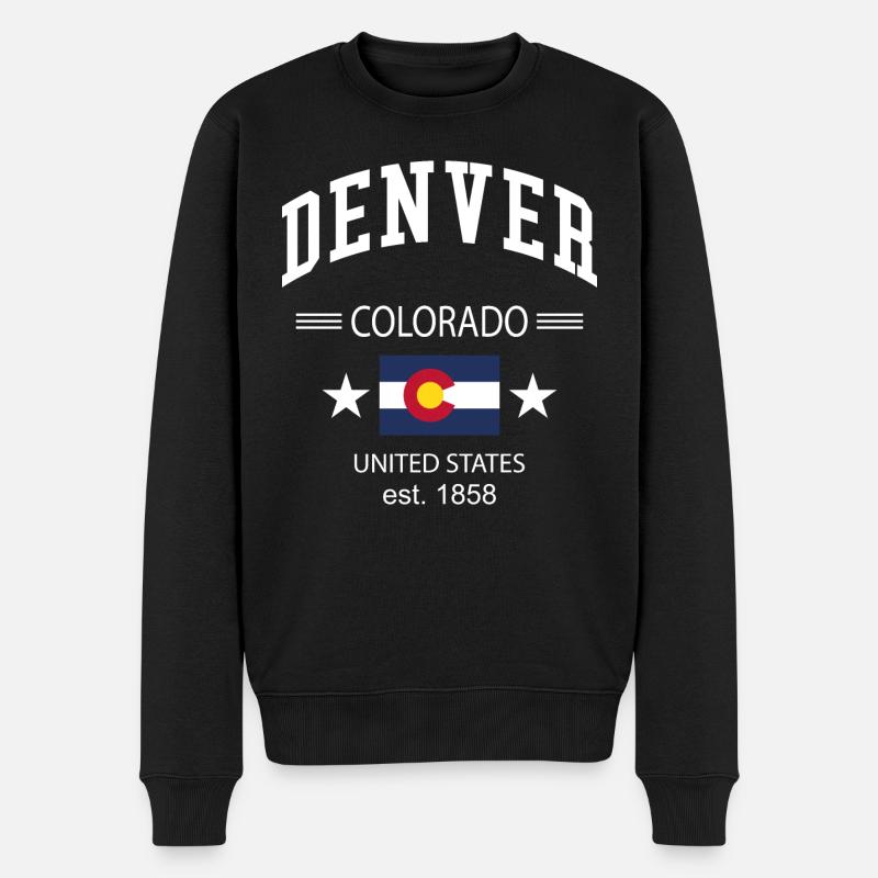 Denver - Pull Premium bio Homme - noir