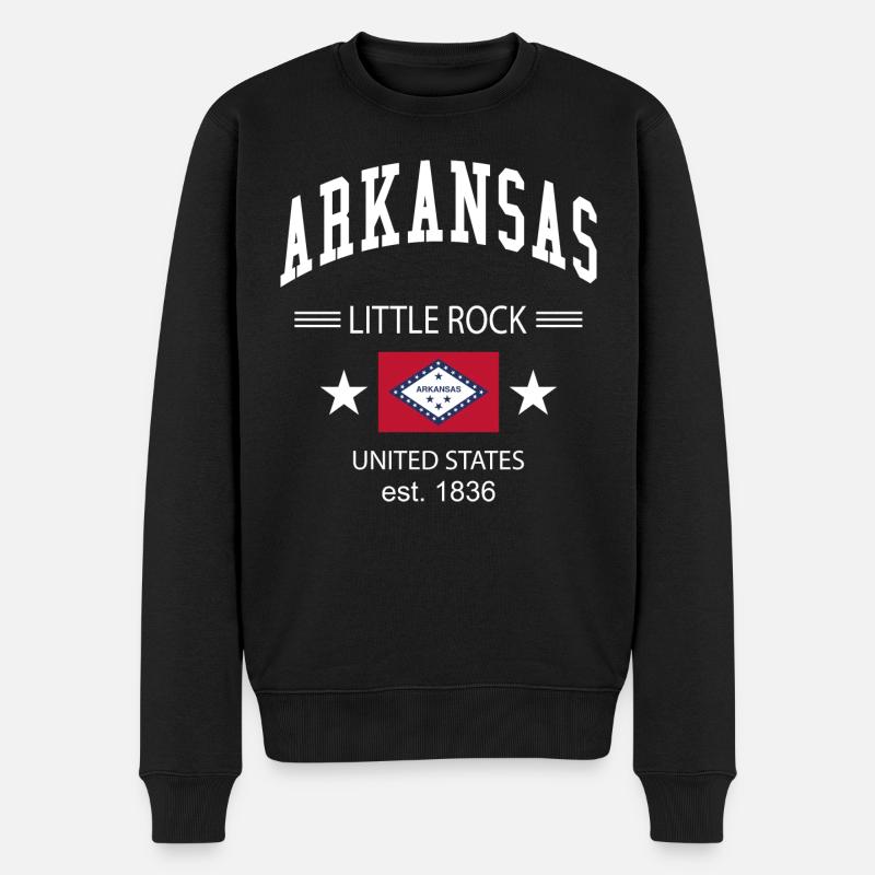 Arkansas - Pull Premium bio Homme - noir