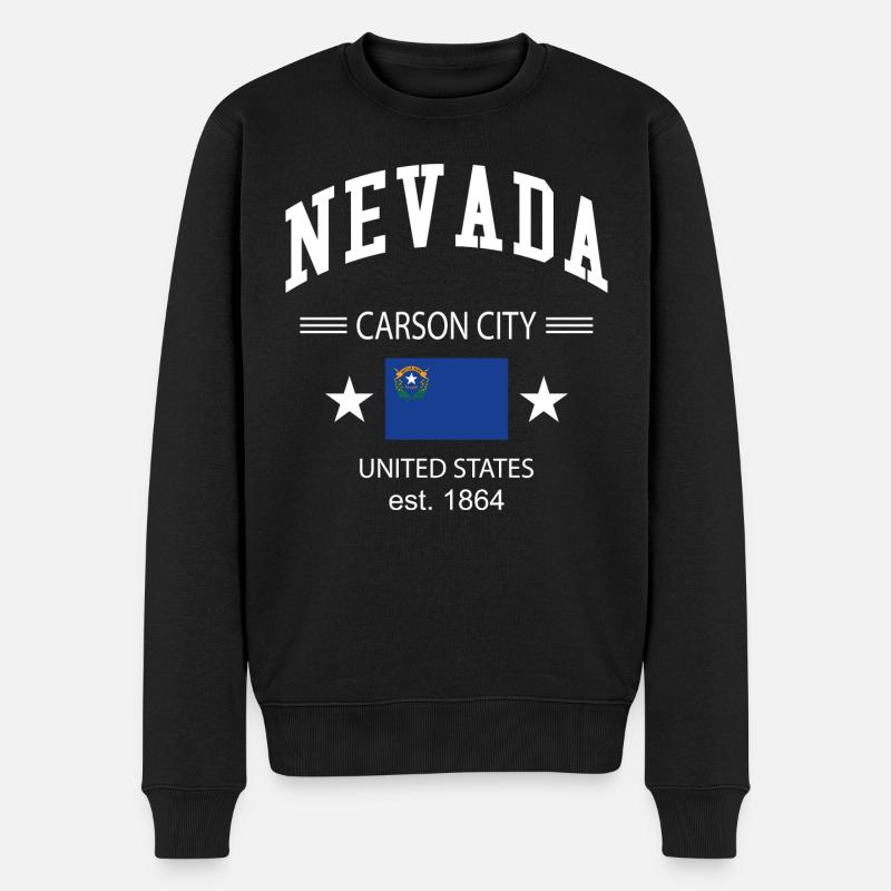 Nevada - Pull Premium bio Homme - noir