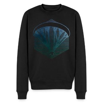 Paragleiter Paragleiten Parapente Gleitschirm - Pull Premium bio Homme - noir - Devant - Nico (187cm)