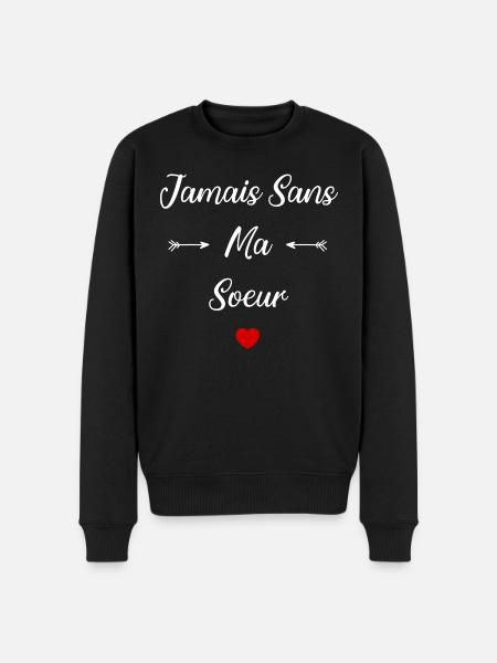 Jamais sans ma Soeur - Pull Premium bio Homme - noir