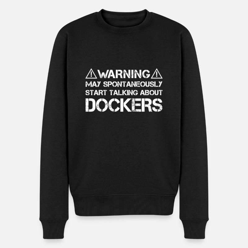 docker - Pull Premium bio Homme - noir
