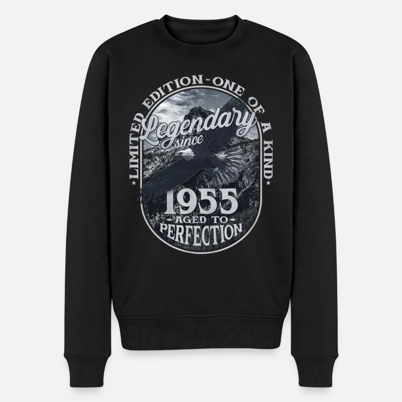 Légendaire depuis 1955 - Pull Premium bio Homme - noir