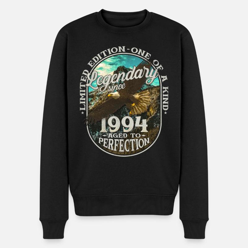 Légendaire depuis 1994 - Pull Premium bio Homme - noir