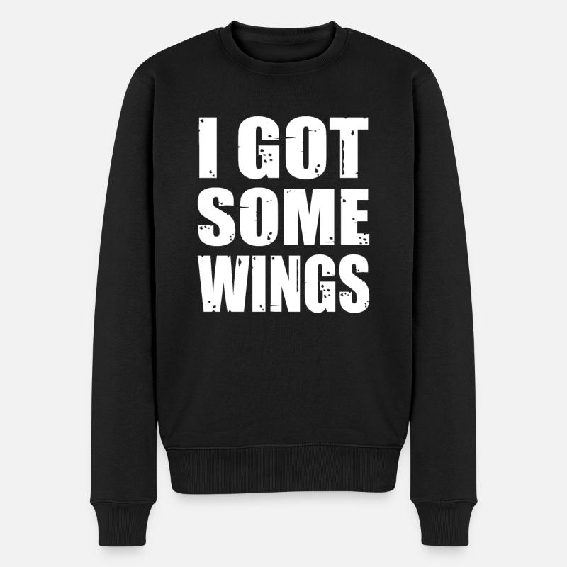 Ailes de poulet - Pull Premium bio Homme - noir