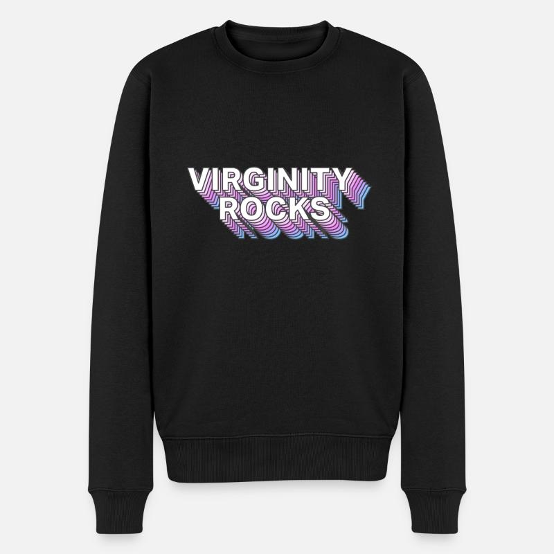 Virginity Rocks - Pull Premium bio Homme - noir