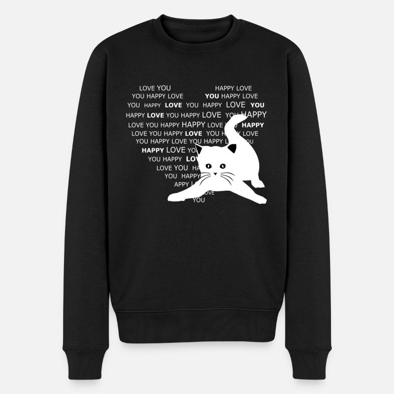 Mon petit chaton - Pull Premium bio Homme - noir