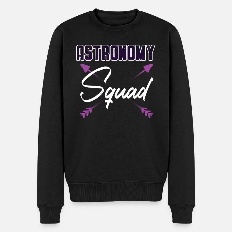 Constellations d’astronomes de l’escouade d’astronomie - Pull Premium bio Homme - noir