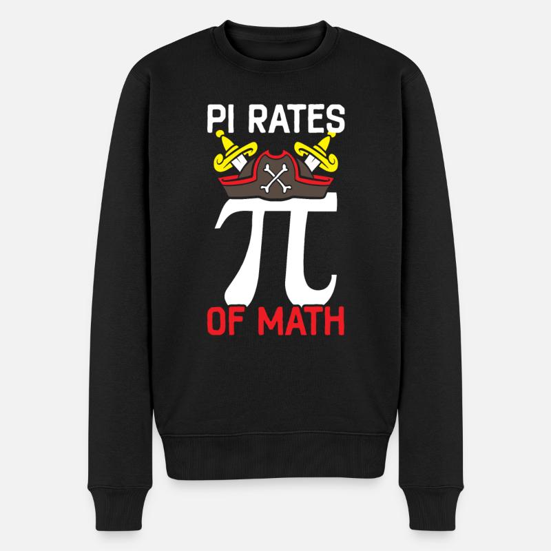 Taux Pi de Math Instructor Math Geek Pi Day - Pull Premium bio Homme - noir