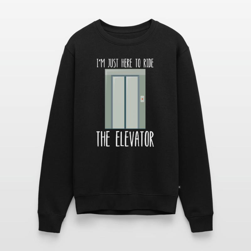 Elevator Mechanic Elevator Technician Maintenance Men's Premium Organic Jumper