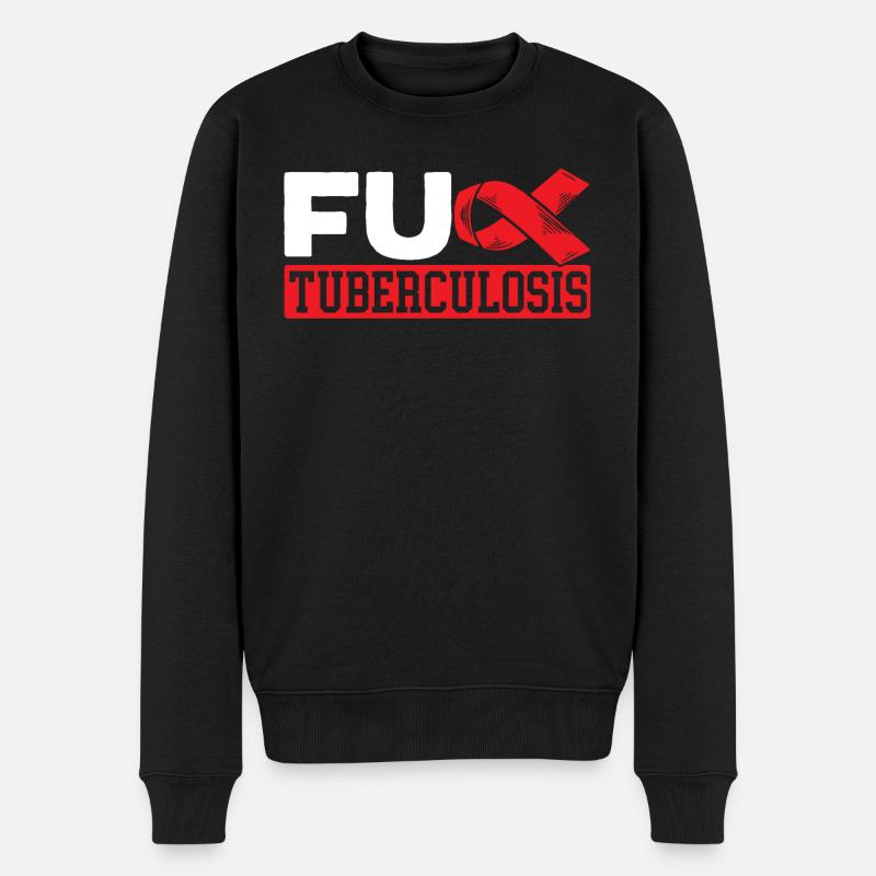 Sensibilisation à la tuberculose - Pull Premium bio Homme - noir