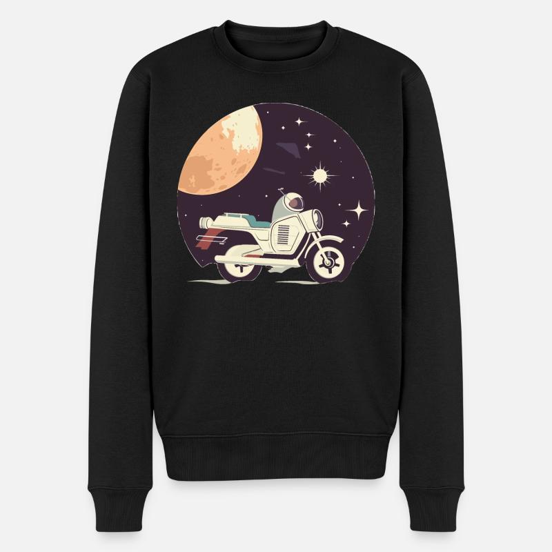 Conduire des motos - Pull Premium bio Homme - noir