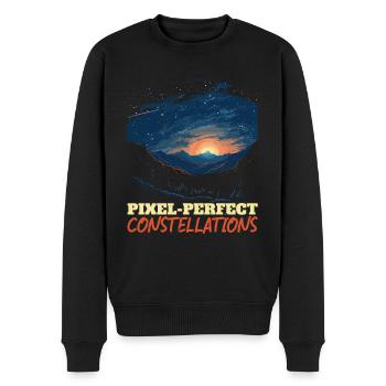 Astrophotography Camera Astronomical Astronomy - Men's Premium Organic Jumper - black - Front - Nico (187cm)