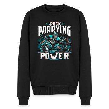 Hockey sur glace Gardien de but Gardien de but Gardien de but - Pull Premium bio Homme - noir - Devant - Nico (187cm)