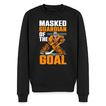 Hockey sur glace Gardien de but Gardien de but Gardien de but - Pull Premium bio Homme - noir - Devant - Nico (187cm)