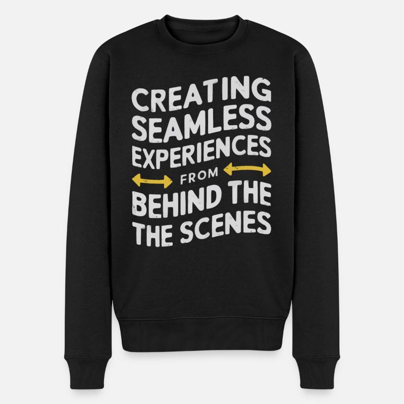 Backend-Entwickler Programmierung Softwareprogrammierer - Männer Premium Bio Pullover - Schwarz