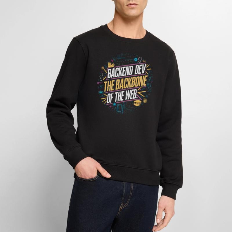 Backend Developer Programming Software Programmer Men's Premium Organic Jumper