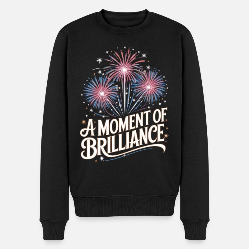 Pyrotechnie Feux d’artifice Pyrotechnie - Pull Premium bio Homme - noir
