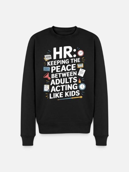 HR Manager Human Resource Employee Workplace Drama - Premium økologisk genser for menn - svart