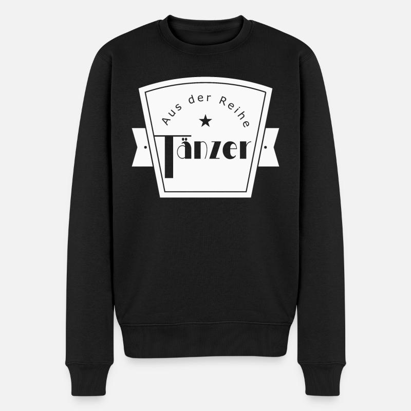 Aus der Reihe Tänzer - Männer Premium Bio Pullover - Schwarz