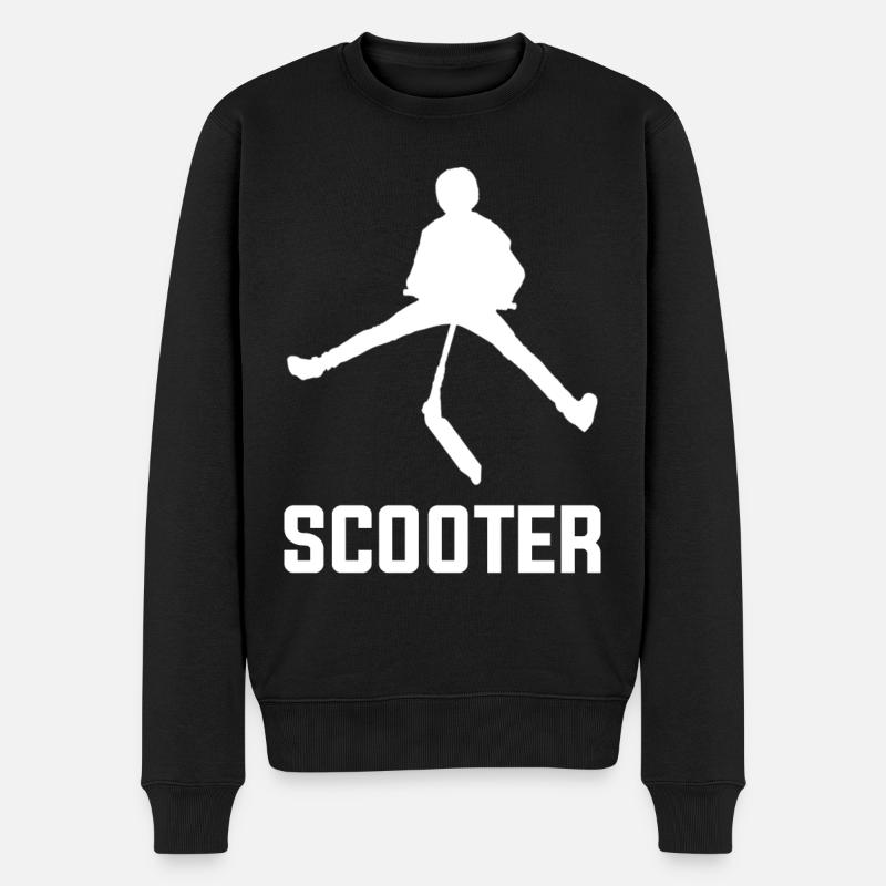 Scooter - Pull Premium bio Homme - noir