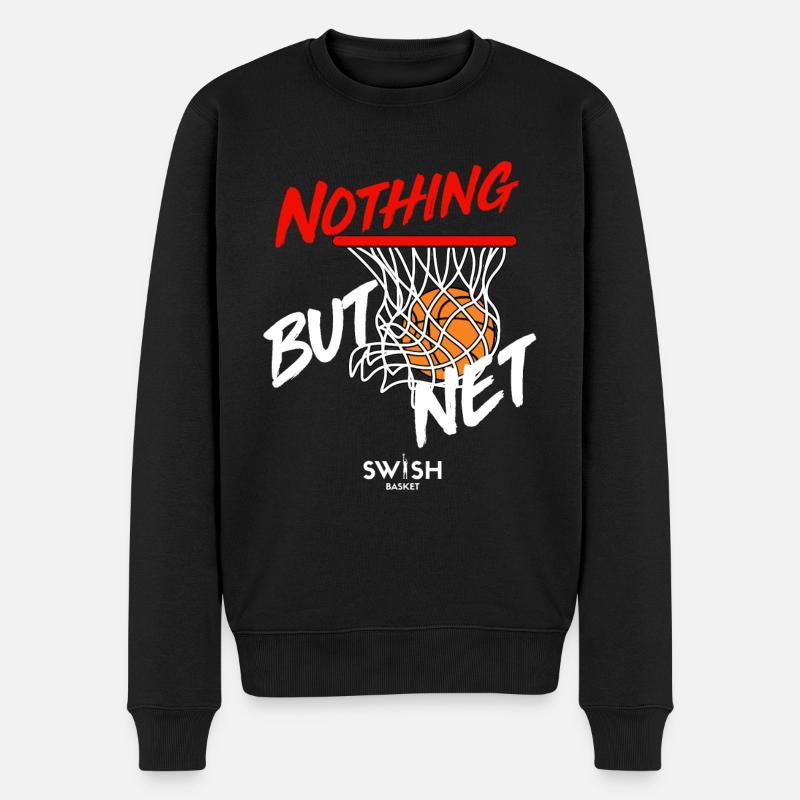 Nothing But Net - Pull Premium bio Homme - noir