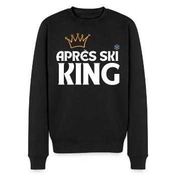 Aprés Ski King - Pull Premium bio Homme - noir - Devant - Nico (187cm)
