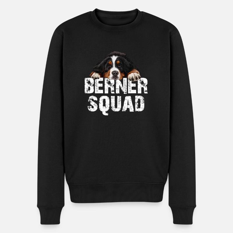 Bouvier bernois - Pull Premium bio Homme - noir