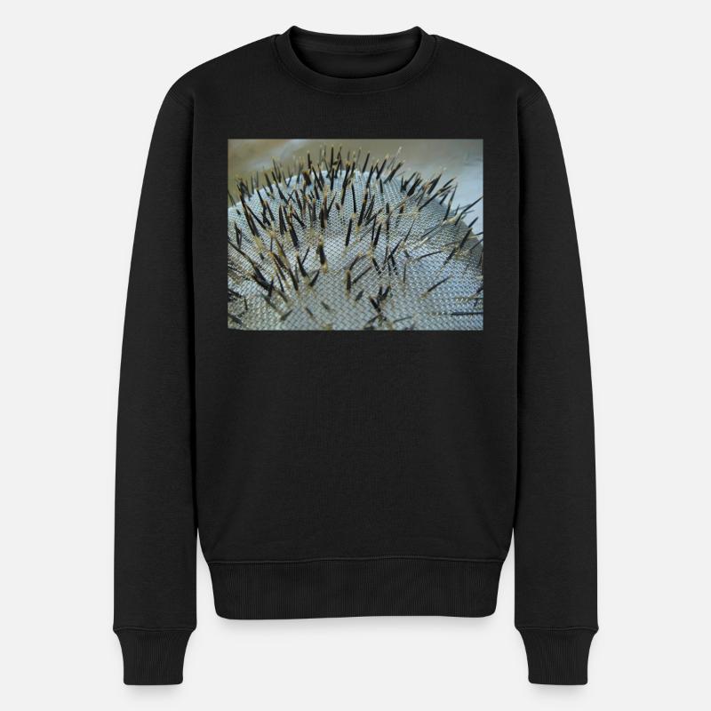 Zufall Witzig Kurios Rätsel Phänomen - Männer Premium Bio Pullover - Schwarz