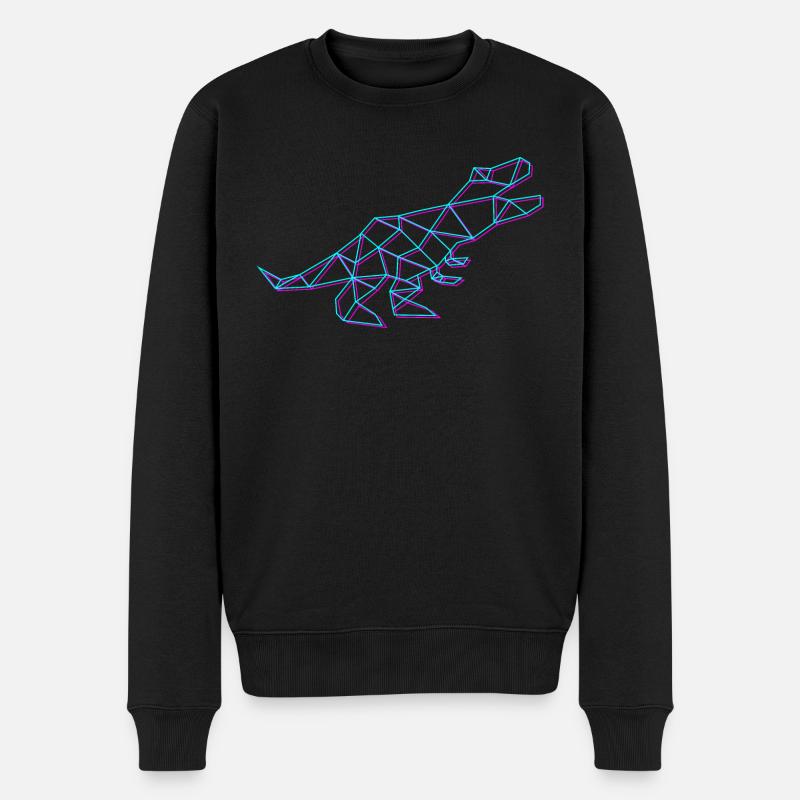 Neon rex - Pull Premium bio Homme - noir